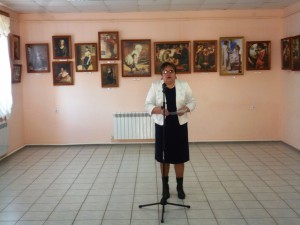 Выступление руководителя Абдулинского ЛИТО Г.Г. Устиновой